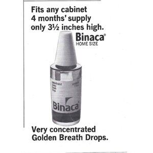 Bianca Home Size Golden Breath Drops Advertisement 1960s Vintage Print Ad